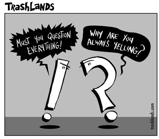 What are some of the practical functions of punctuation marks?